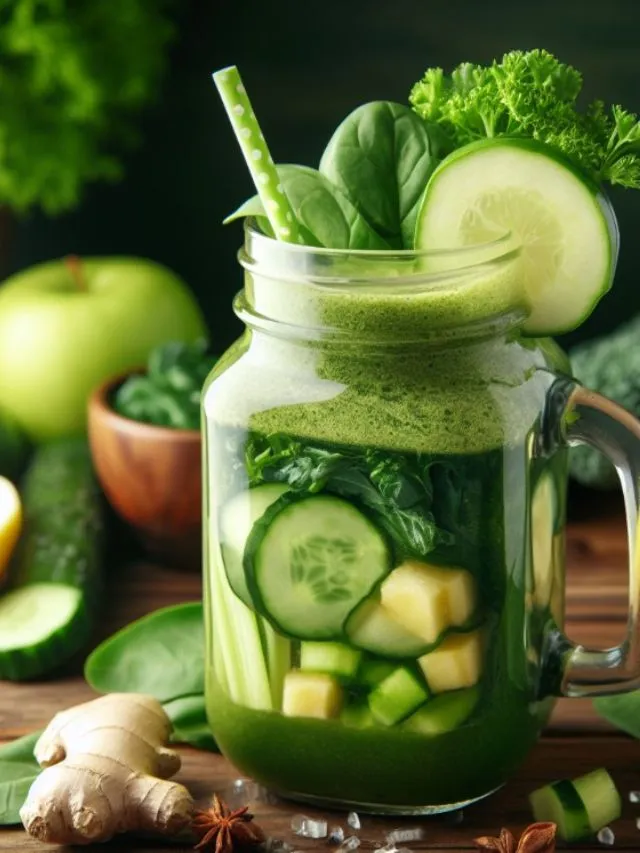 Daily green smoothie to Glow your Skin