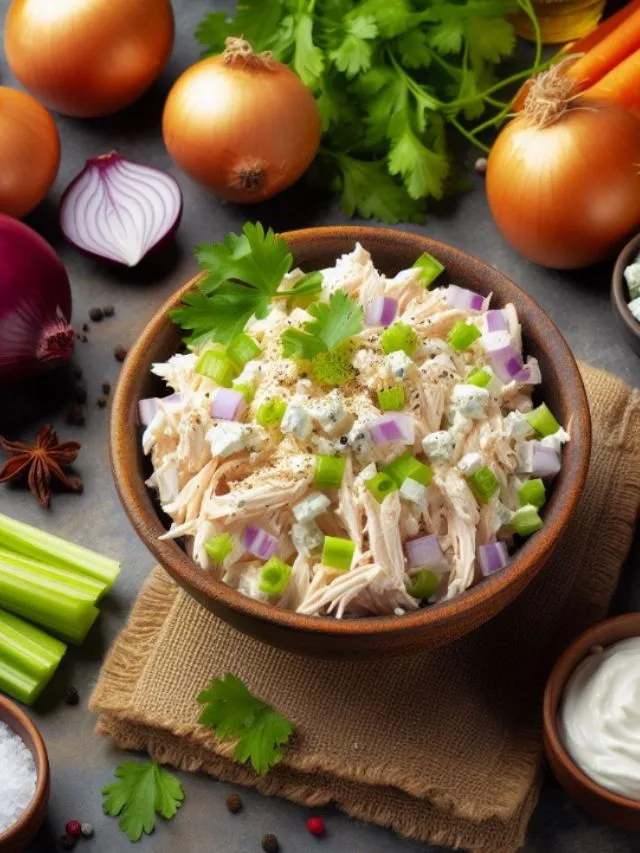Quick and Easy half baked harvest chicken salad