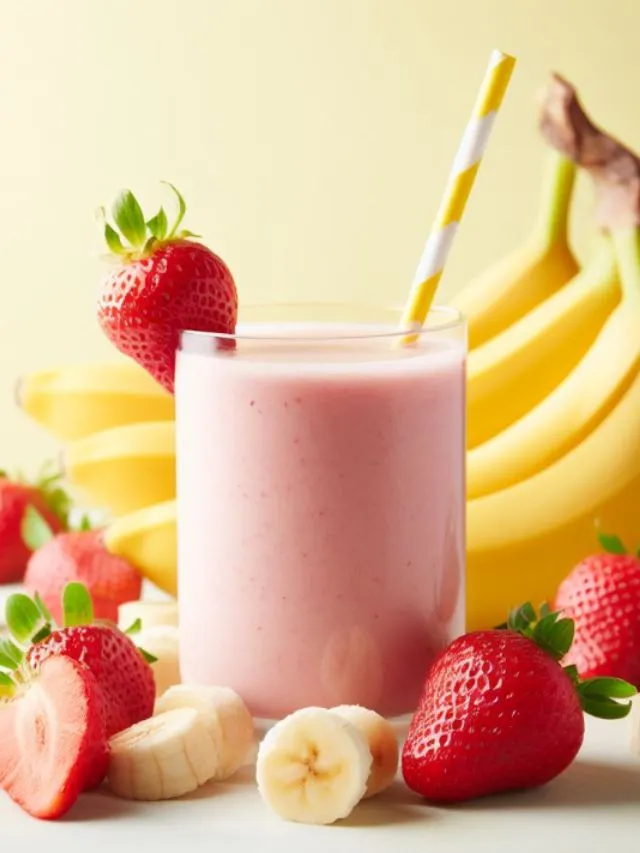 Strawberry banana smoothie Recipe